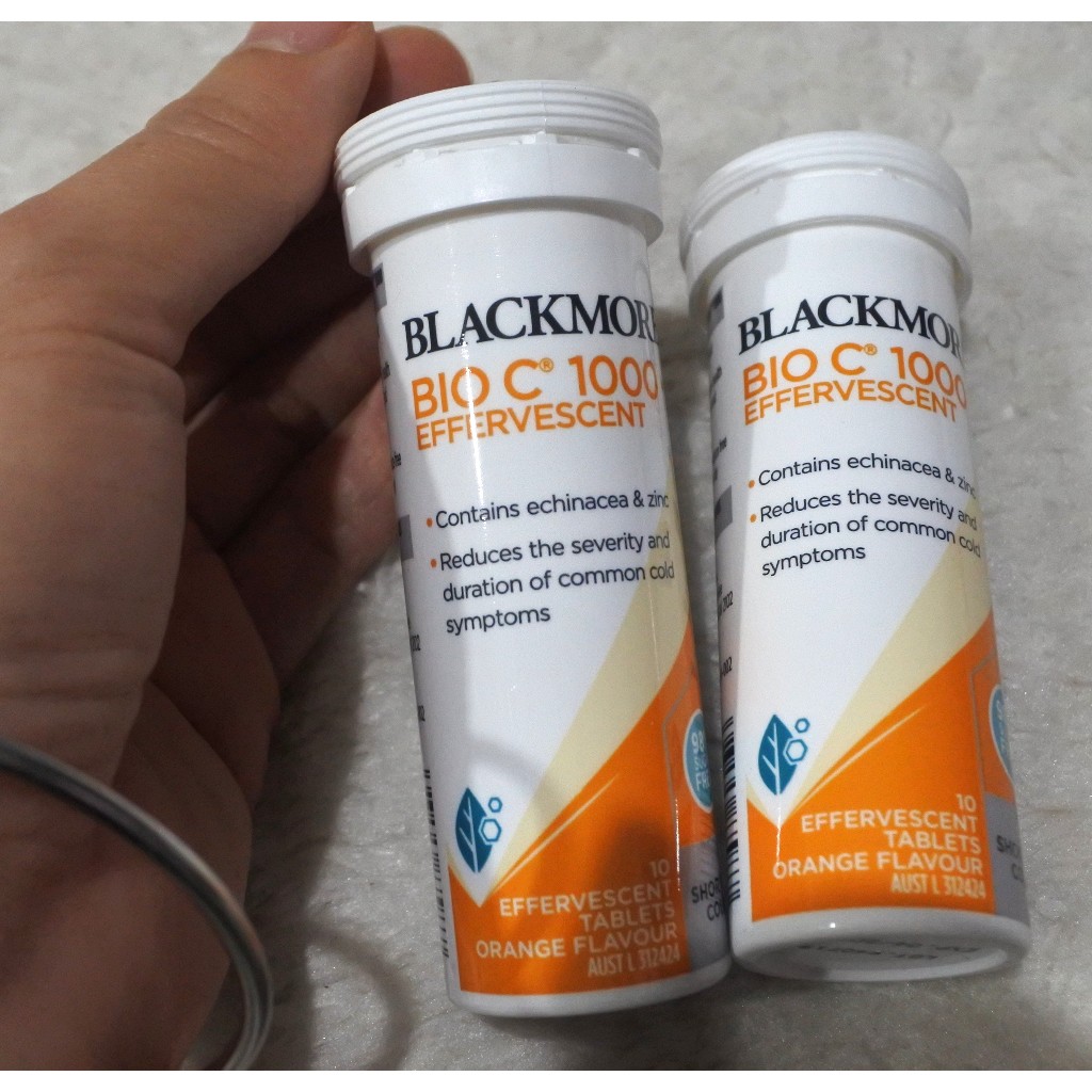 Blackmores Bio C 1000 / Blackmores Bio C 1000 Effervescent/ isi 10 biji