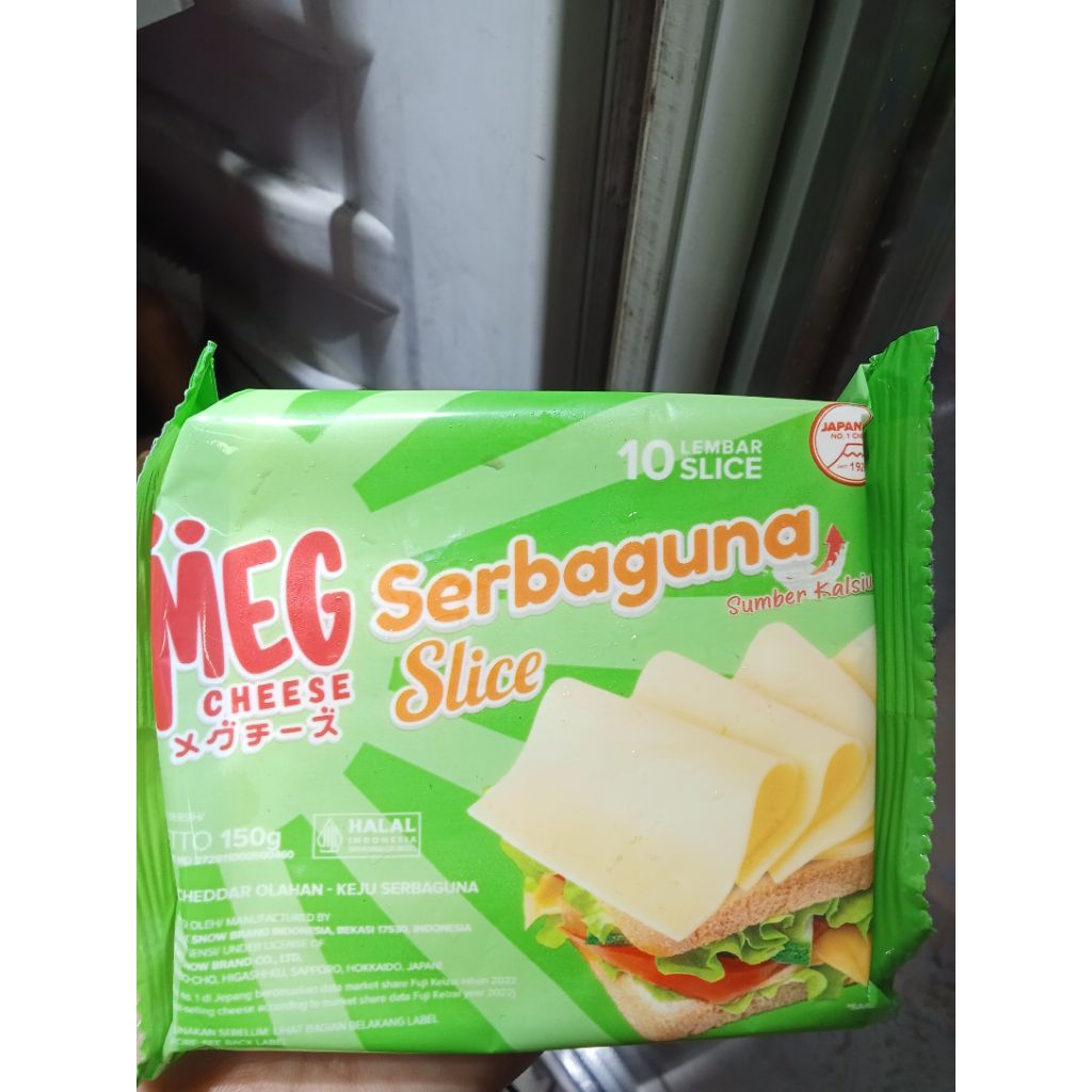 

MEG Cheese Slice serbaguna/ MEG keju Slice