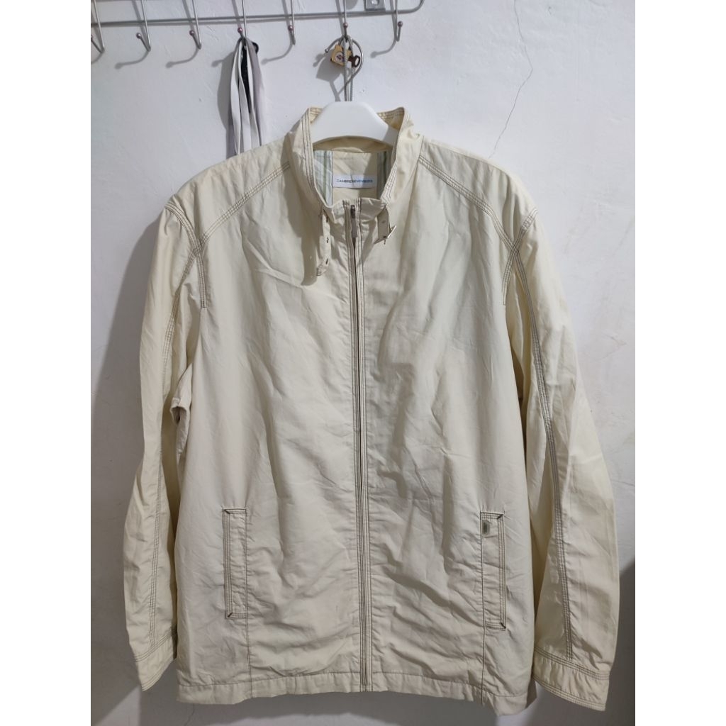 jacket casual cream cambridge members XXL