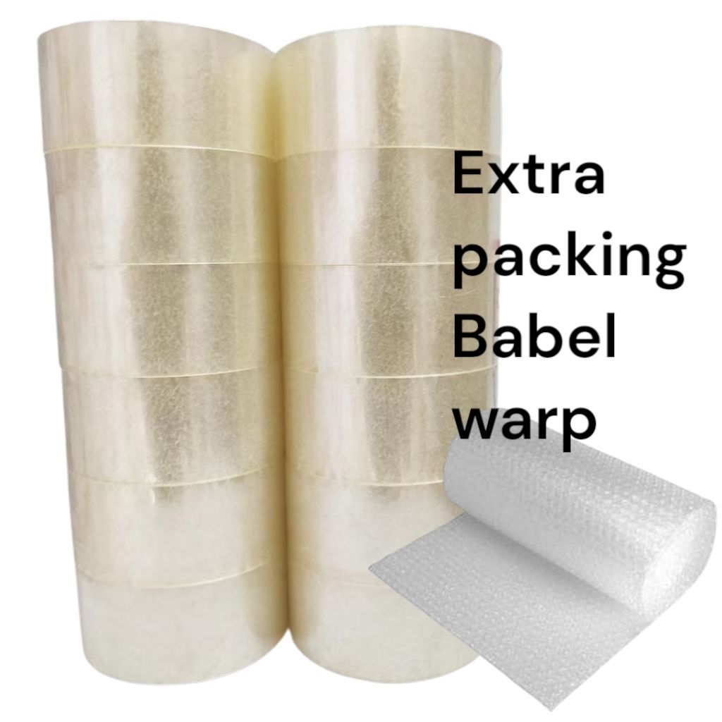 

lakban bening 100yard 2inch 1 slop ( 6 PCS )