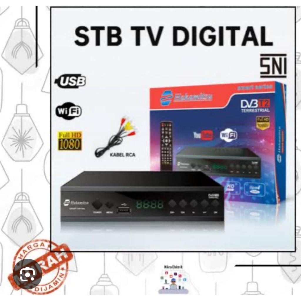 Stbok Hakamitsu DVT2 STB TV Digital original 100%