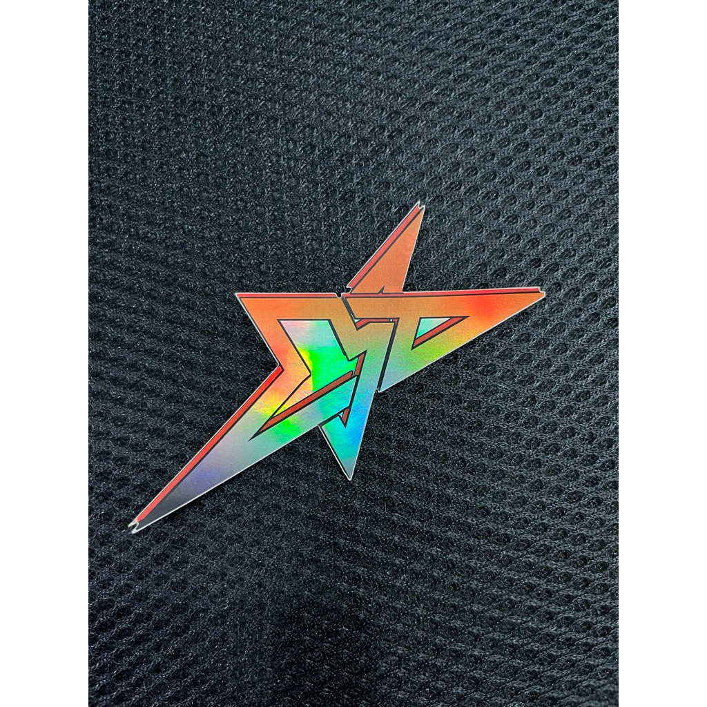 

Sticker Matic Duniawi logo MD star hologram