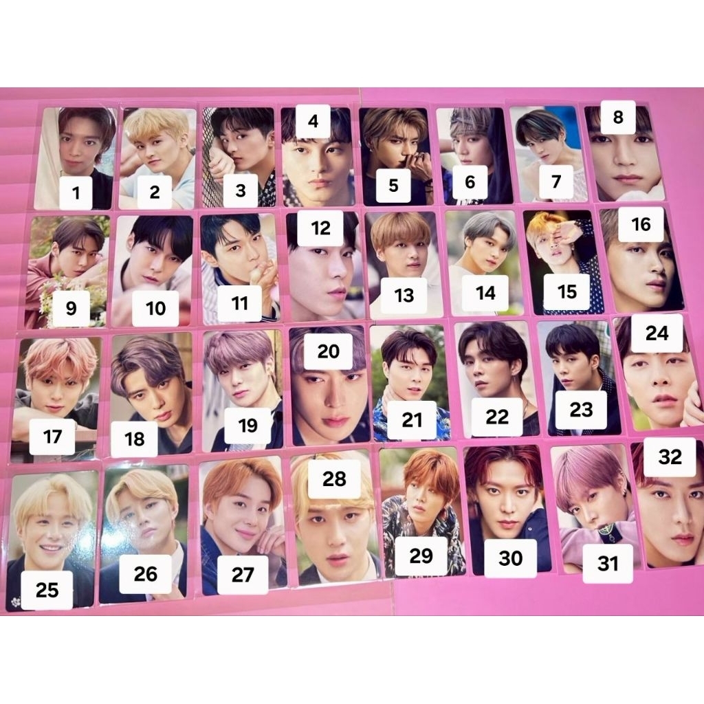 [READY STOCK] PC PHOTOCARD DICON 2019 2020 NCT 127 NCT MARK JUNGWOO YUTA JHONNY DOYOUNG JAEHYUN HAEC