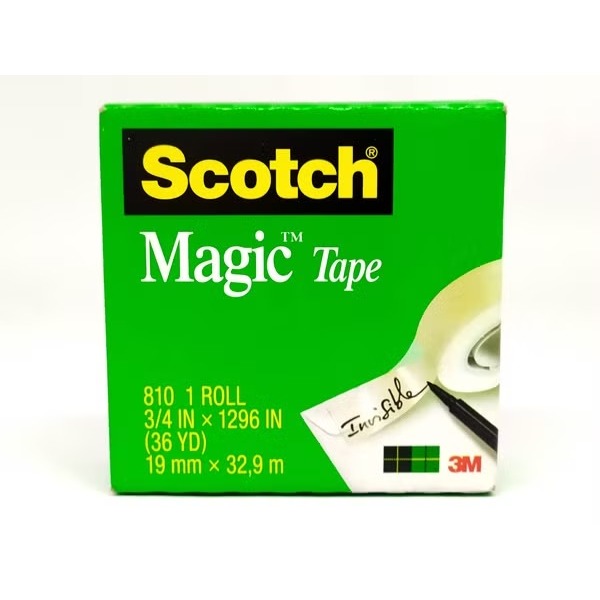 

Gramedia Karawaci - 3M - Magic Tape Isolasi Transparan 3/4 Inch x 36 Yd