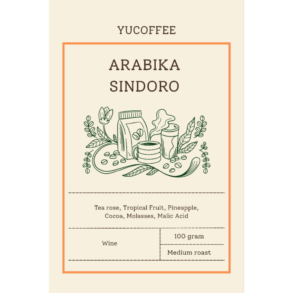 

Kopi Arabika Sindoro Wine roastbean 100 gr