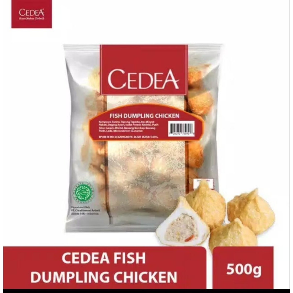 

Cidea Fist Dampling chiken Ayam/Keju 500grm/250g Zabir Frozen Food