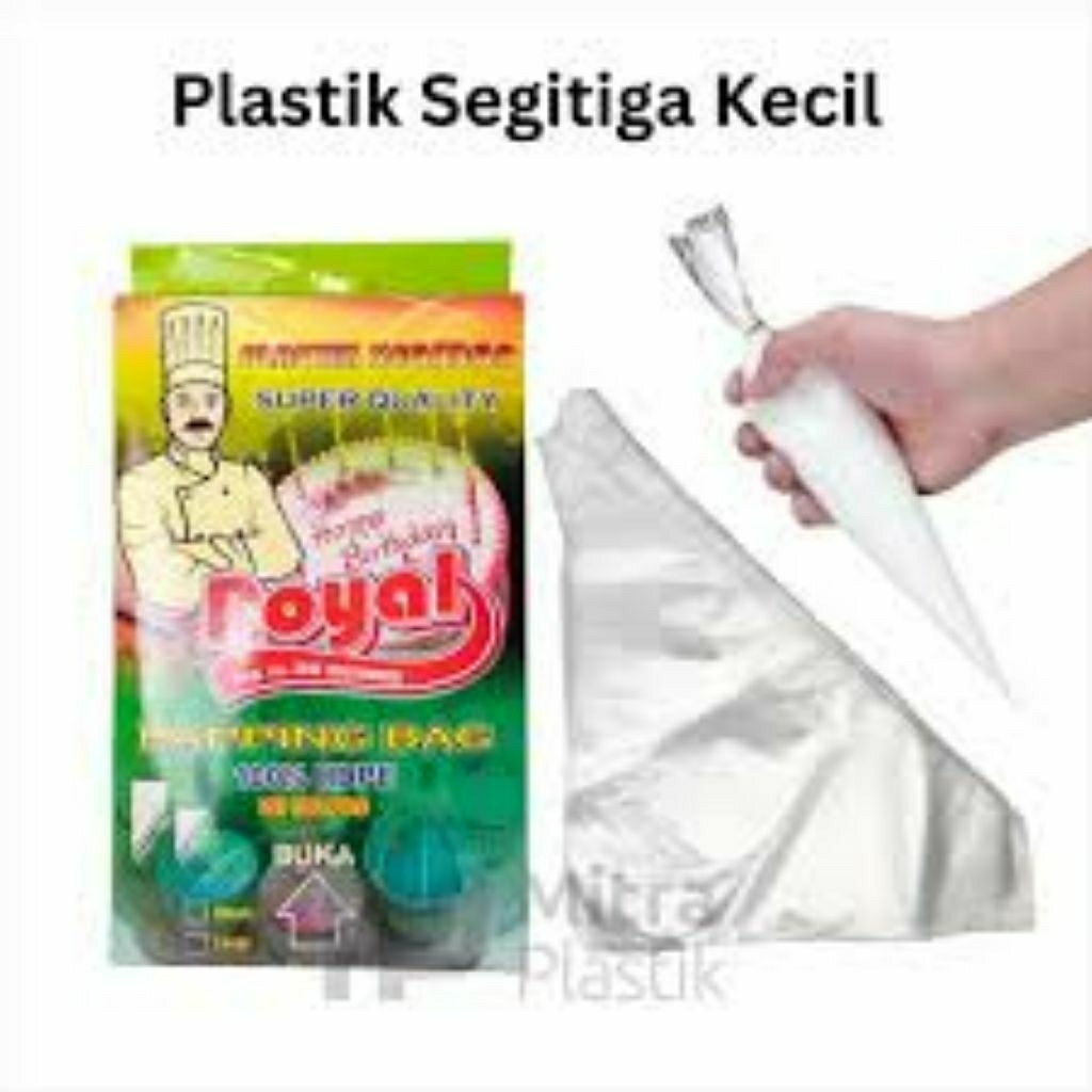 papingbag plastik kue segitiga