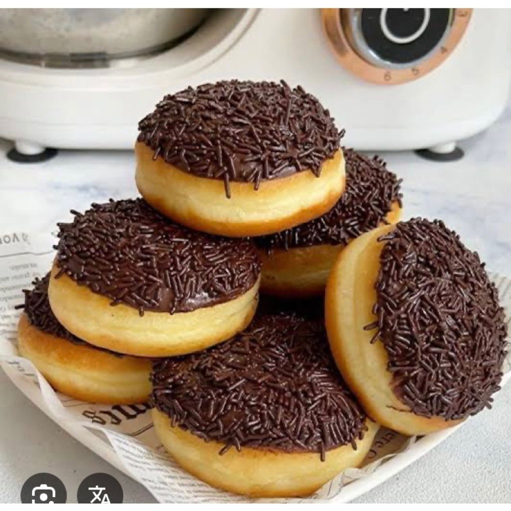 

DONAT SUSU TOPING MESIS/DONAT JADUL TOPING MESIS