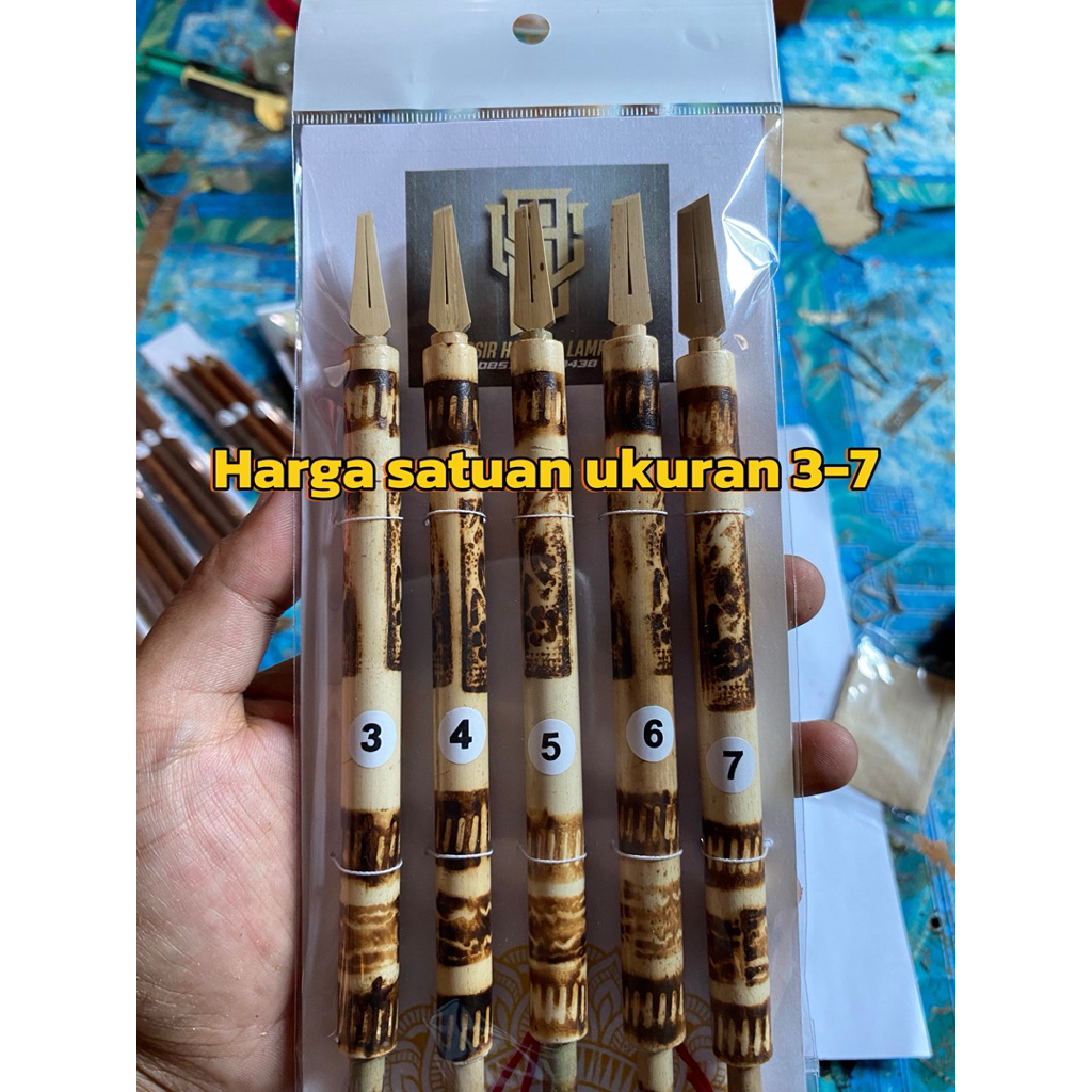 

QALAM BAMBU QALAM HANDAM HARGA SATUAN UKURAN 3-7