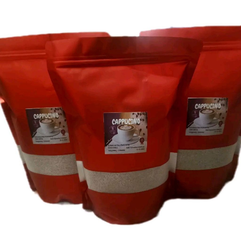 

Cappuccino Serbuk 1Kg Kemasan Aluminium Foil Praktis Full Powder Drink Serbuk Cappin Wangi untuk Penggunaan Sehari-hari