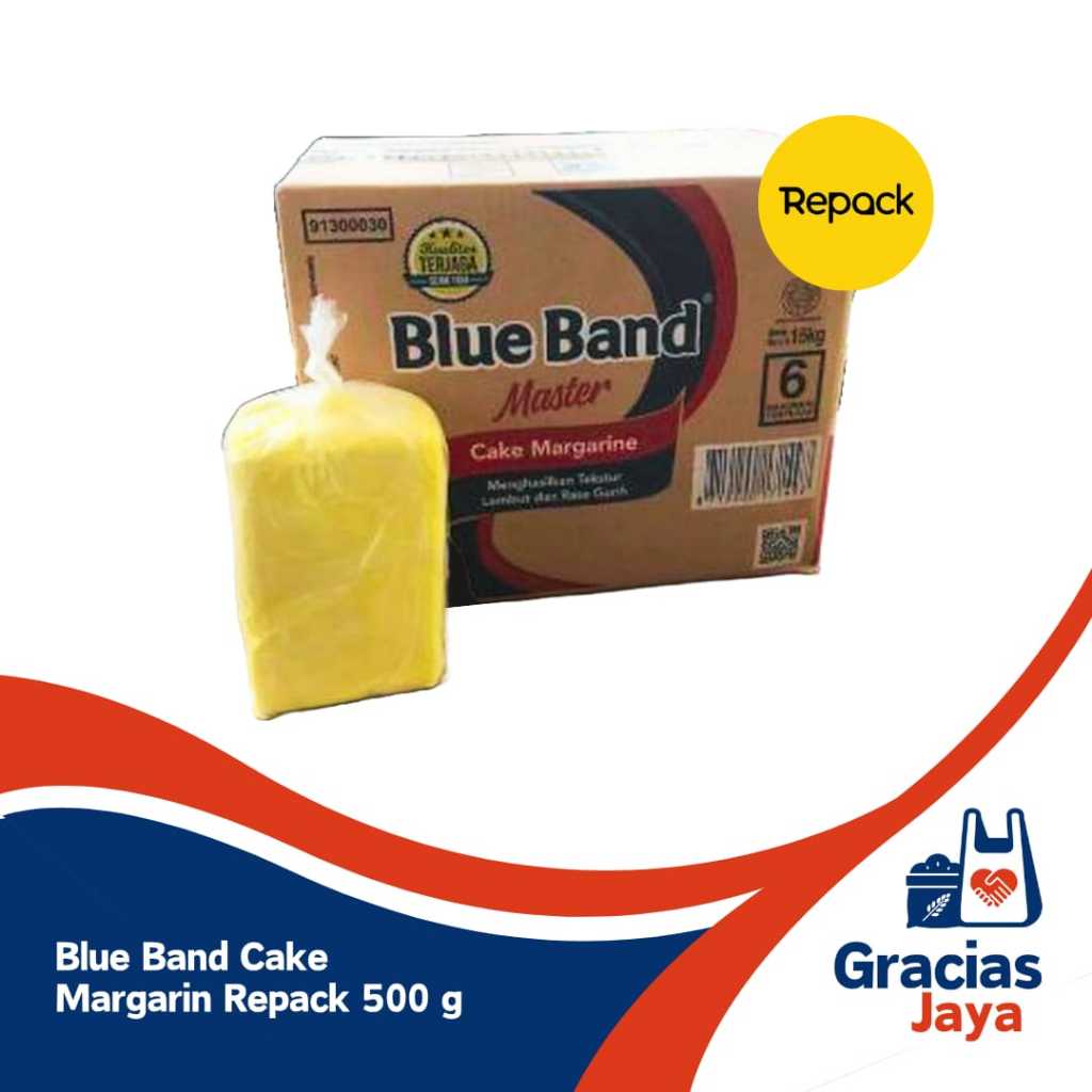 

Blueband Cake Master Margarine Kemasan Repack 500 Grm