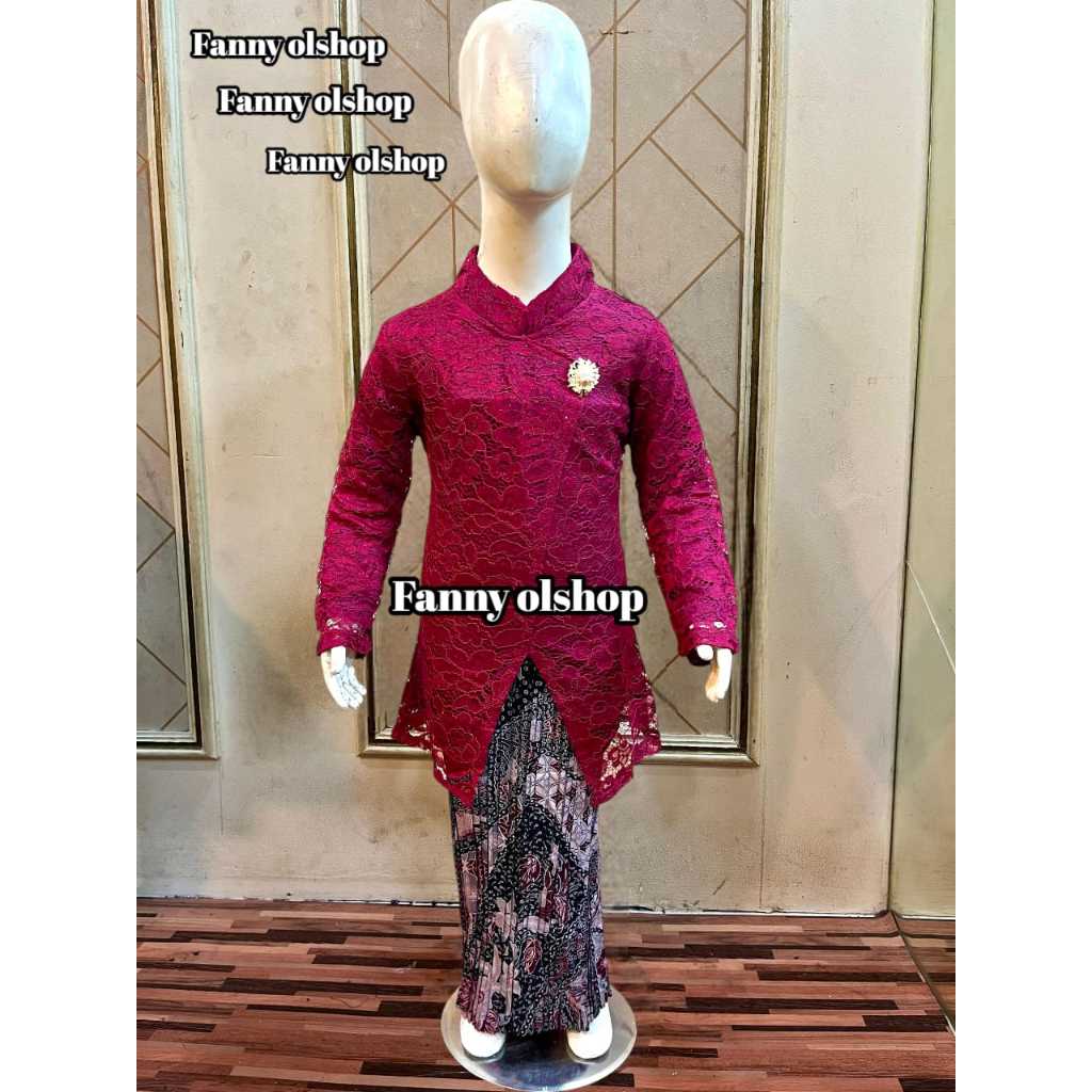 Baju kebaya anak janggan modern  wisuda kartini acara spesial 2025 varian warna