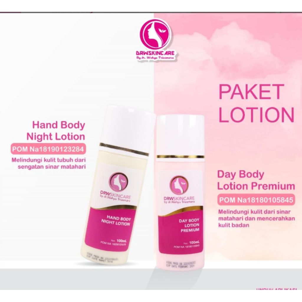 Drwskincare//HANDBODY LOTION(HB PEMUTIH AMPUH) Lotion Night Drw skincare Terbaru bisa cod