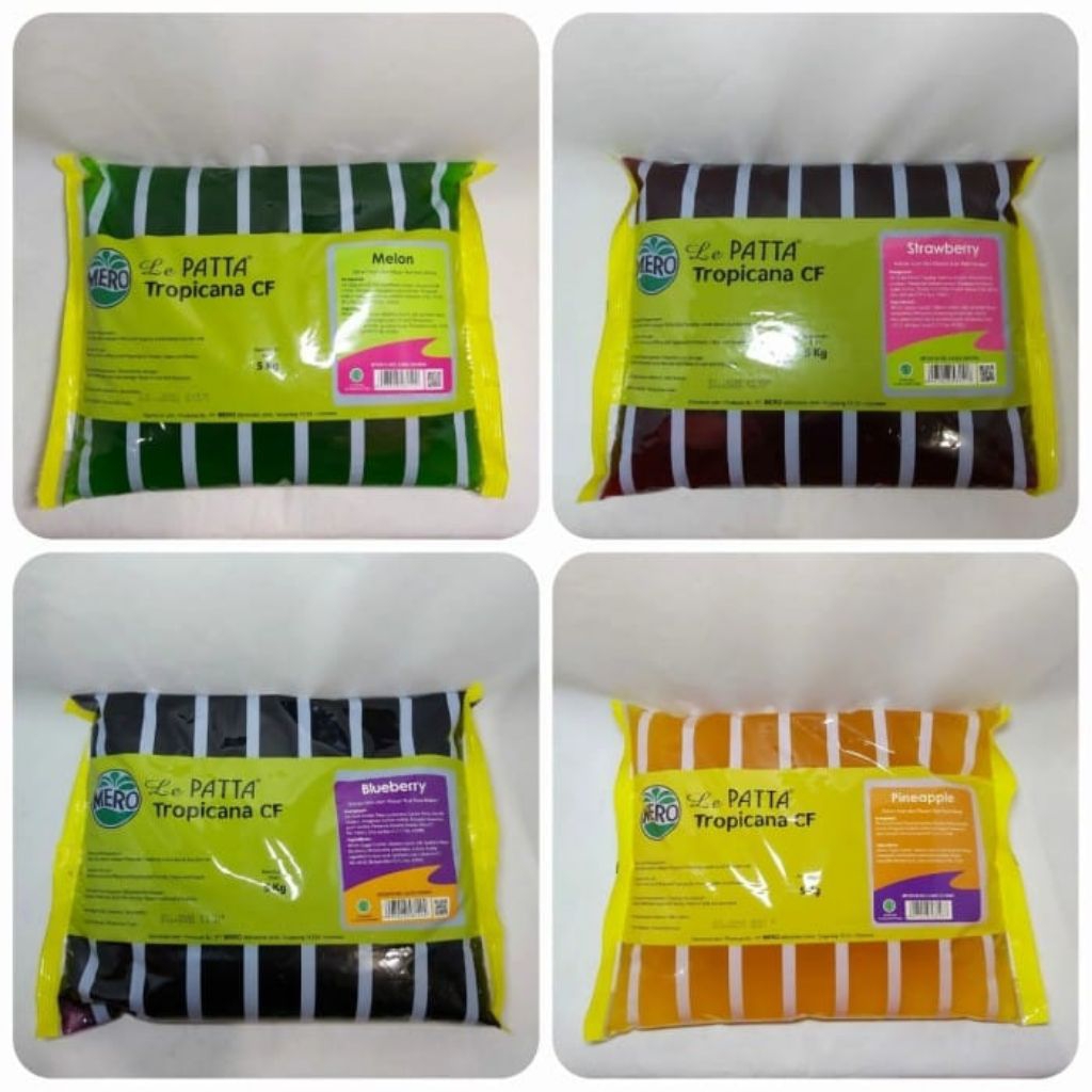 

SELAI LEPATTA TROPICANA /SELAI LEPATTA BLUEBERRY STRAWBERRY MELON NANAS DURIAN REPACK 500 GRAM