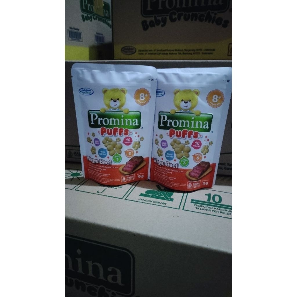 Promina Puff 15gr 8+ / Snack Bayi / Cemilan Bayi Puff
