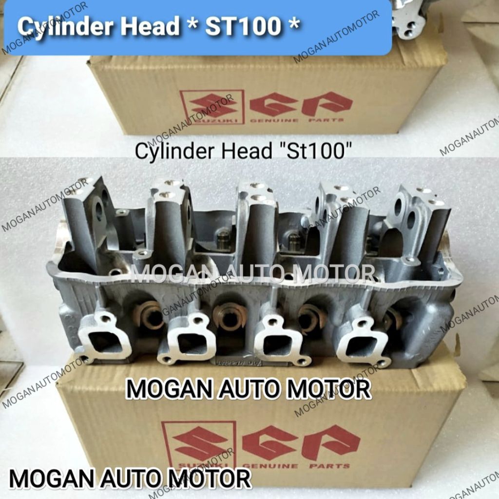 Cylinder Head Only Deksel Kop Kepala Silinder Suzuki Carry Extra 1.0 Cary ST100 Original OEM Baru