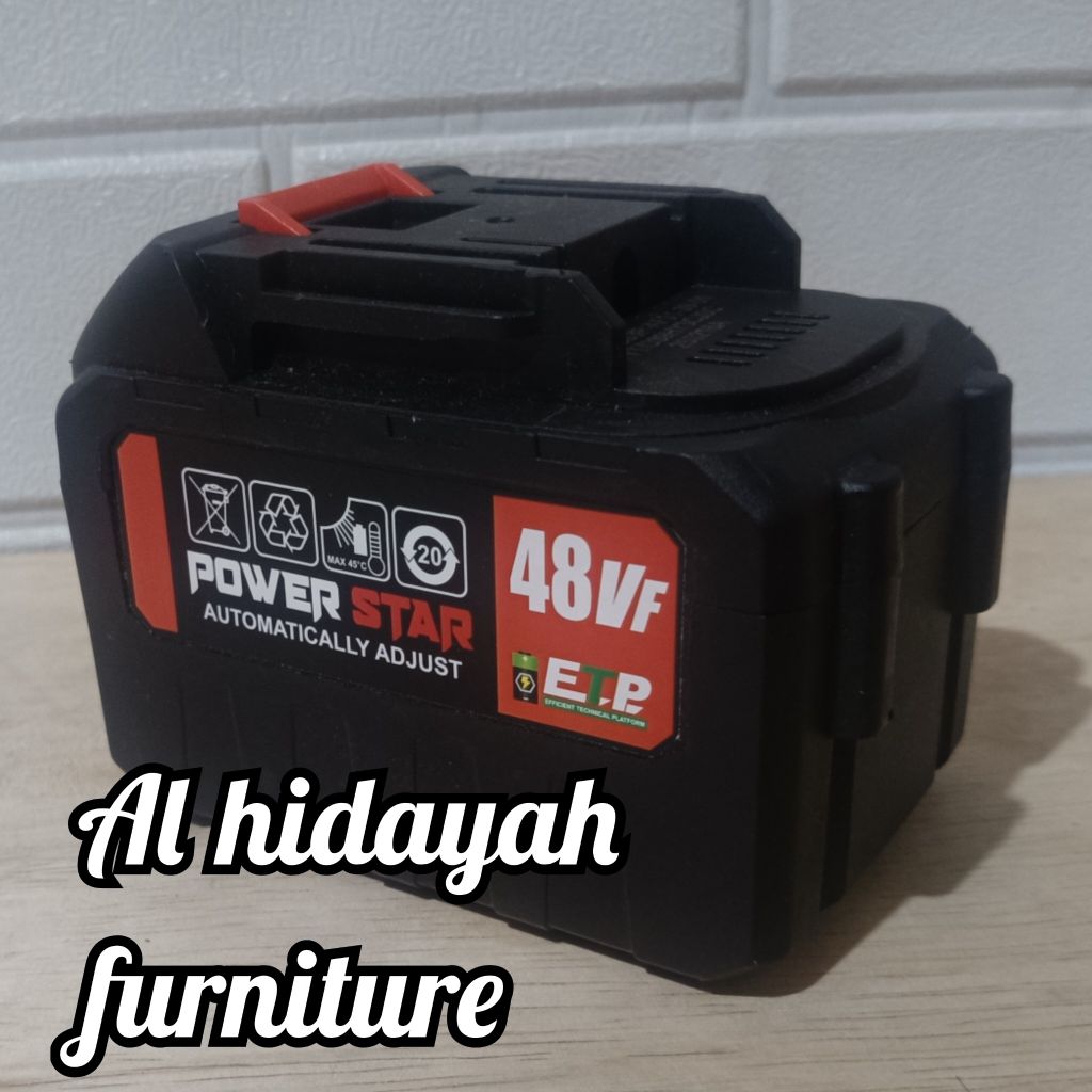 Baterai Impact 48 vf Jld / Baterai Sunc Tools 48vf  Baterai Bor Gerinda Impact 48vf Batre Lxt 10 Cel