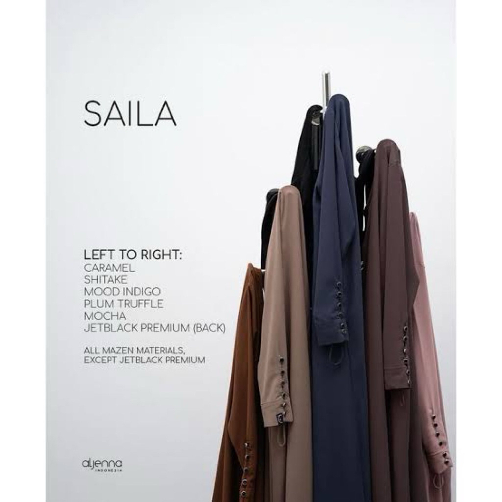 ALJENNA SAILA WARNA MOCHA PRELOVED SECOND