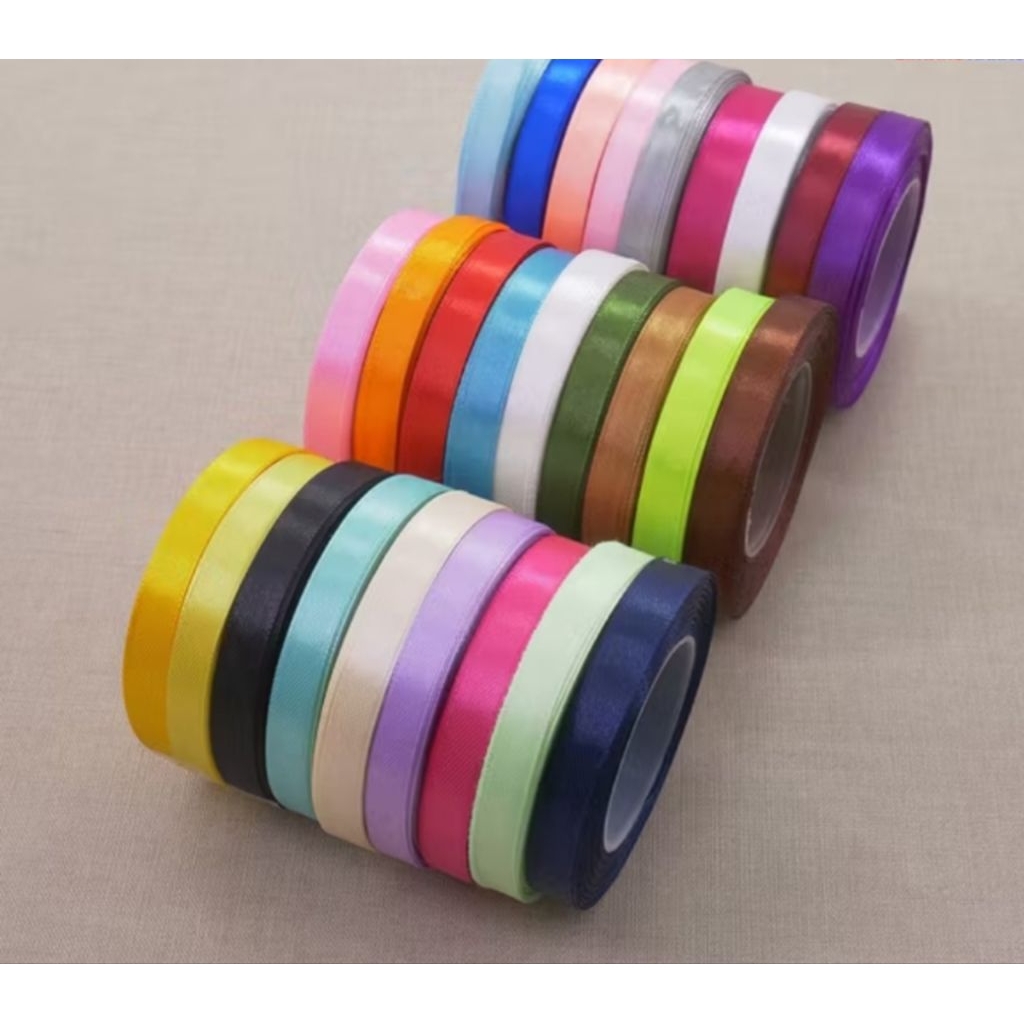 

(1pcs) PITA SATIN ROLL ½ inch 20yard