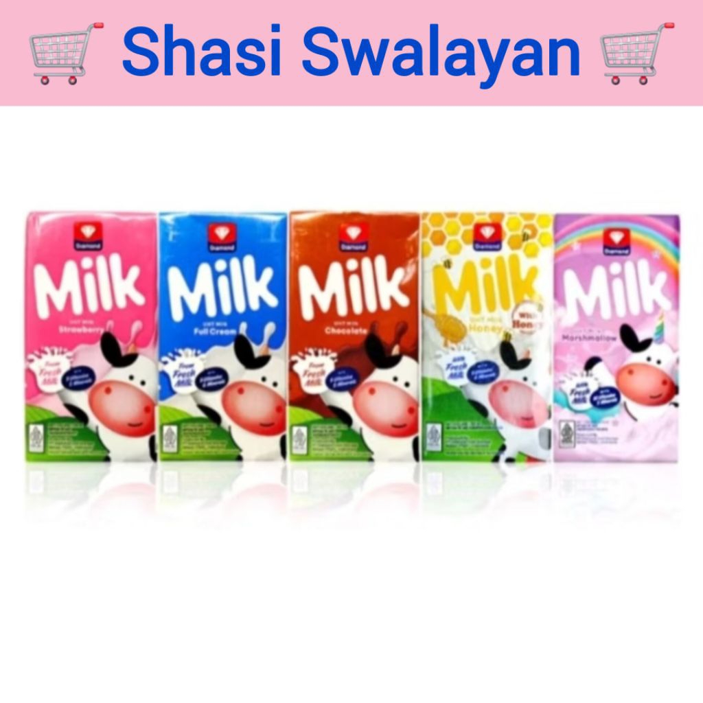 

DIAMOND SUSU UHT KOTAK KECIL 125 ML