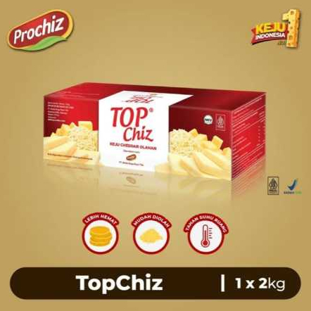 

(KEJU MURAH) TOP CHIZ KEJU CHEDDAR 2 Kg