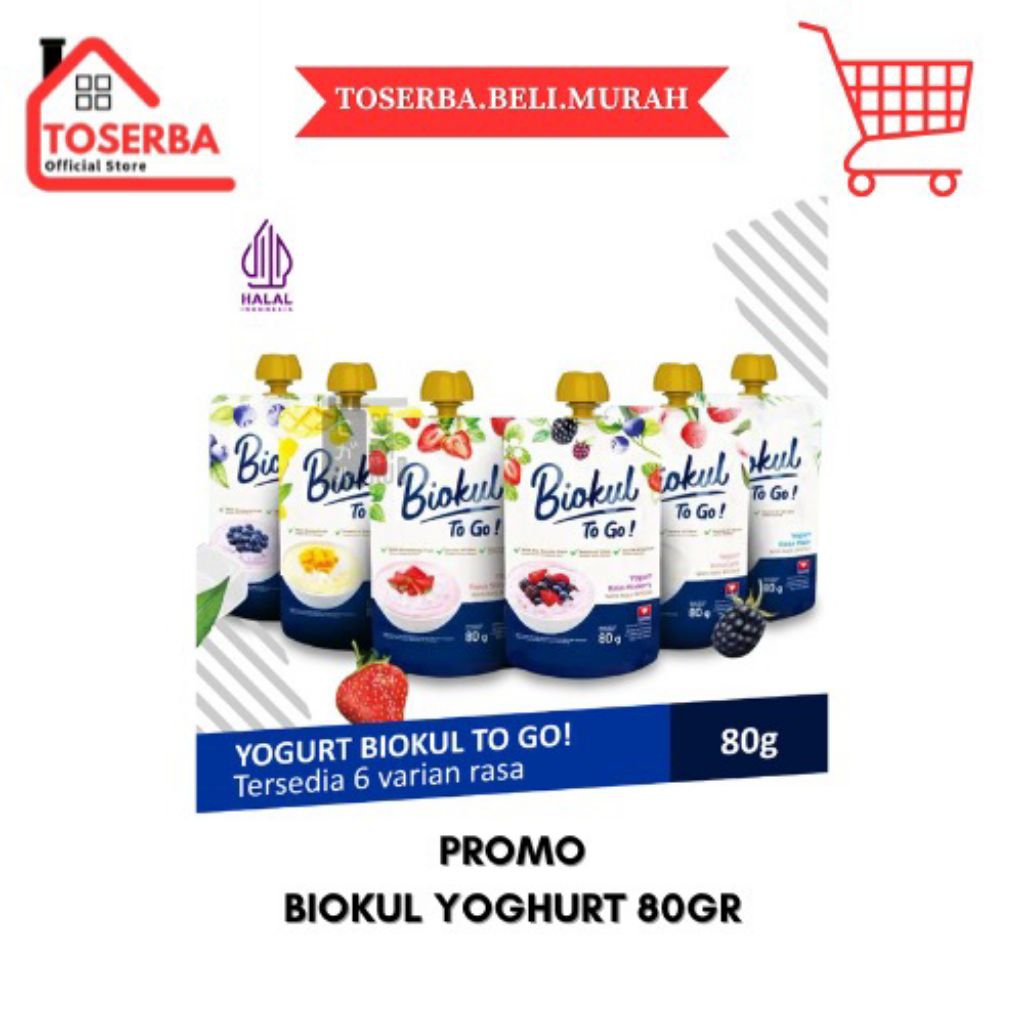 

[READY STOCK] PROMO YOGURT BIOKUL 1 DUS 12 PCS (MIX 9 RASA)