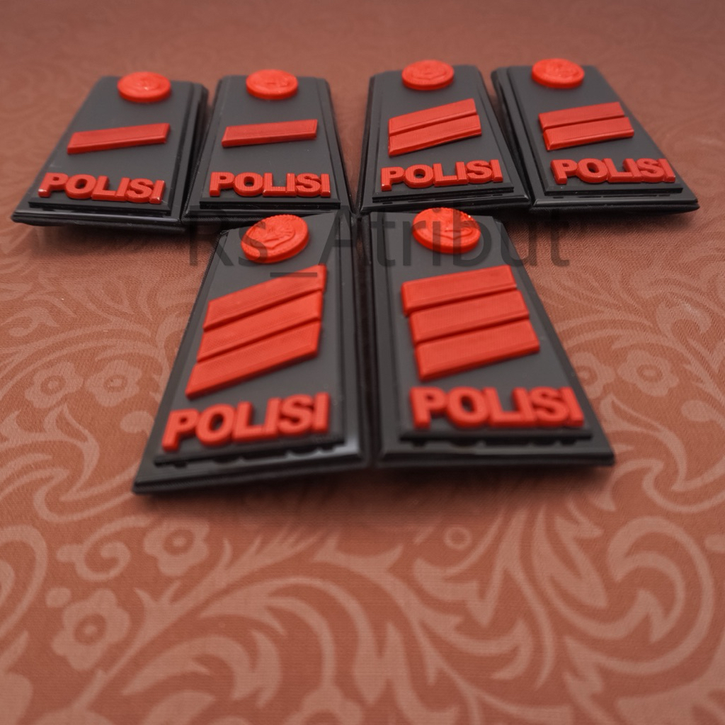 Pangkat Tamtama Polisi Pdh FullMika Bharada / Bharatu / Bharaka Polri Brimob Premium