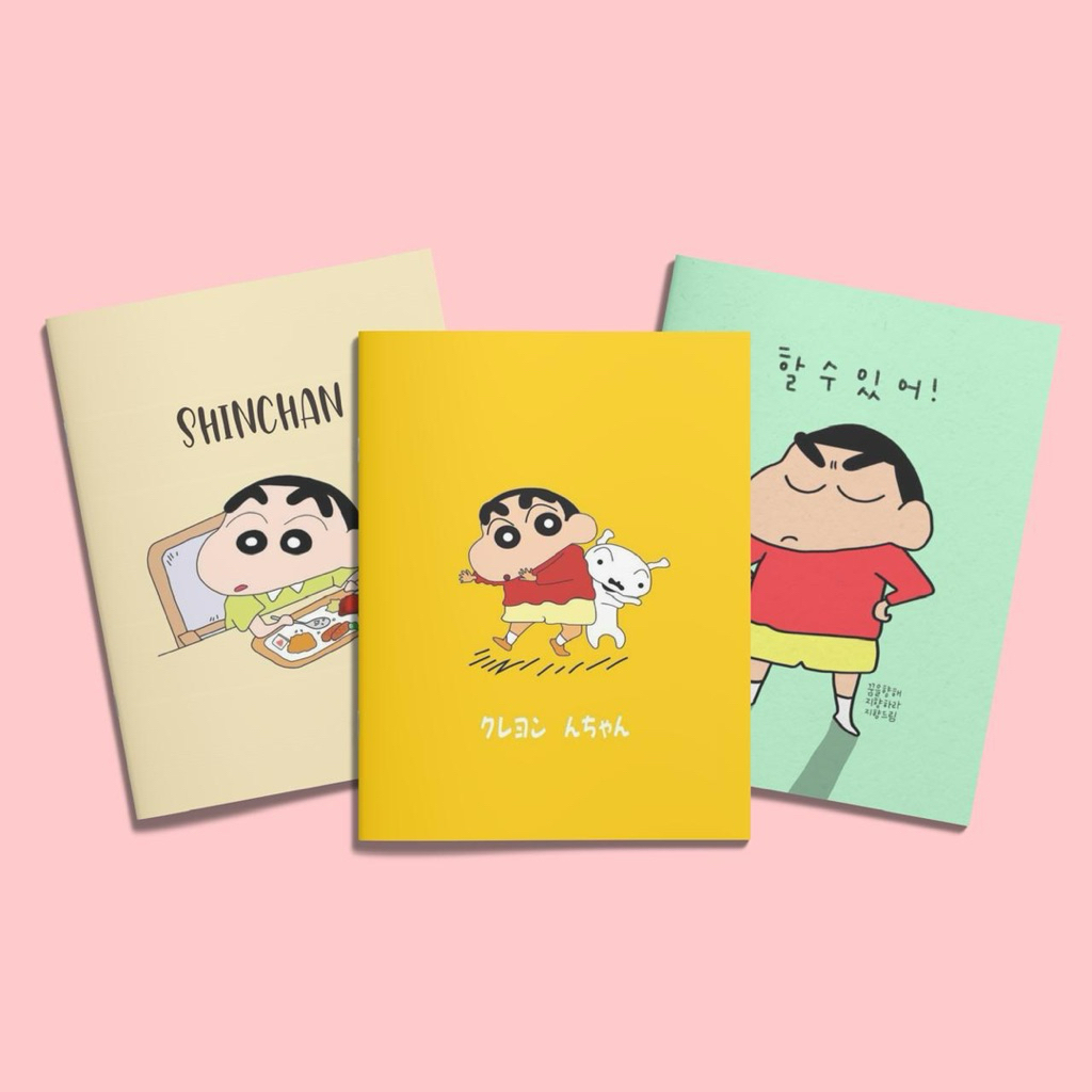 

BUKU TULIS MURAH TEMA SHINCHAN-BEBAS PILIH COVER