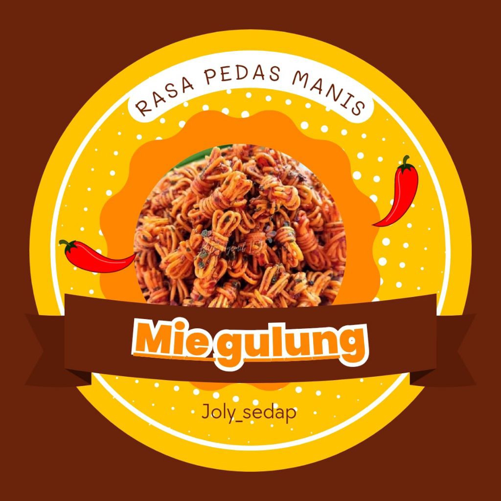 

mie gulung cetar daun jeruk 500gr