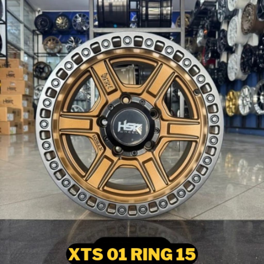 velg mobil offroad ring 15 pcd 5x139.7 pelek offroad style untuk mobil jimny katana feroza