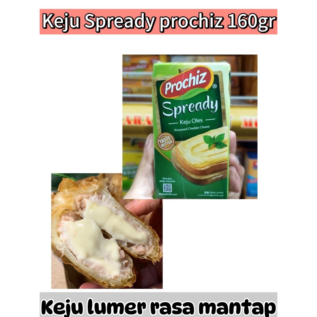 

Keju Spready keju oles 160gr0| Keju isian cireng| Keju lumer