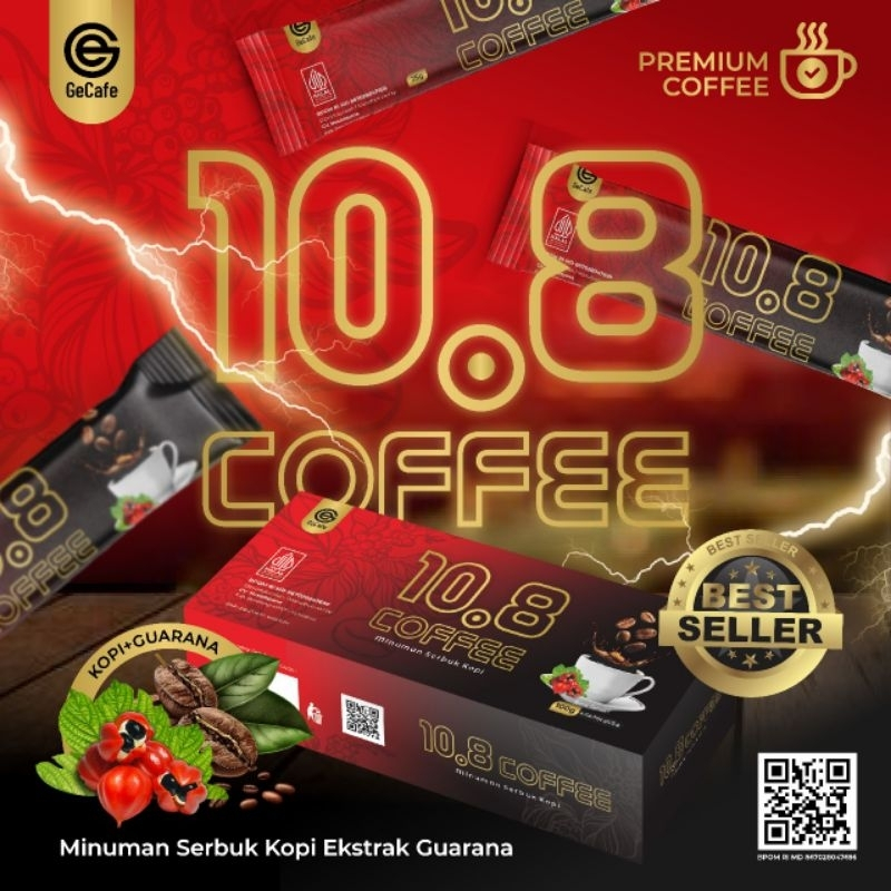 

10.8 COFFEE KOPI HERBAL EKSTRAK GUARANA PREMIUM PENAMBAH ENERGI DAN STAMINA PRIA - 1 BOX ISI 4 SACHET