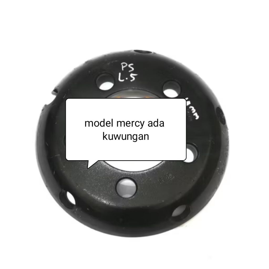 TOPI VELG DAUN VELG CANTER PS100 PS 100 PS120 PS 120 LOBANG 5 14MM