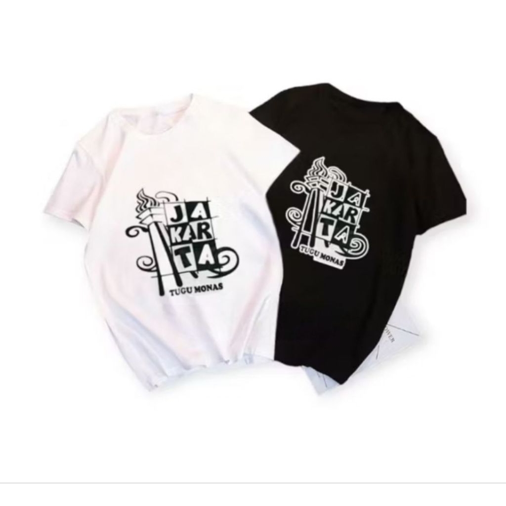 KAOS distro OLEH OLEH JAKARTA TUGU MONAS KAOS OLEH OLEH BAJU SOUVENIR