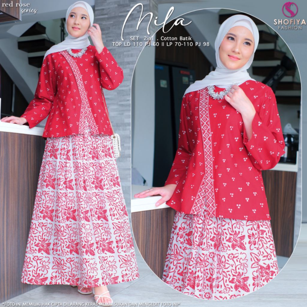 STELAN BATIK MILA original SHOFIYA