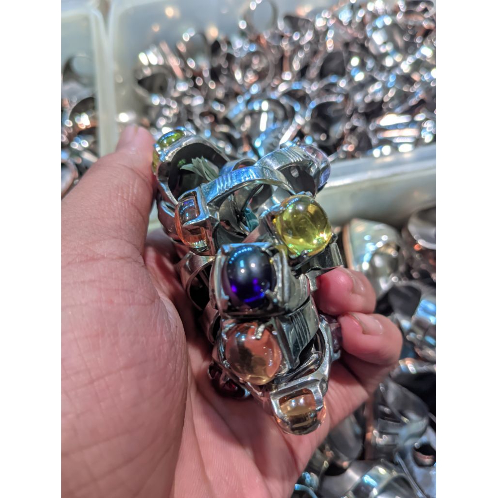 flash sale cincin monel model Amerika diamond(kodian)