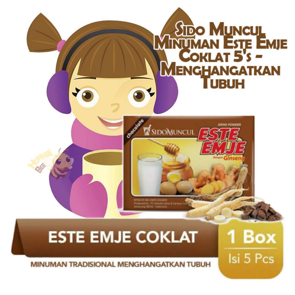 

Sido Muncul Minuman Este Emje Coklat 5's - Menghangatkan Tubuh