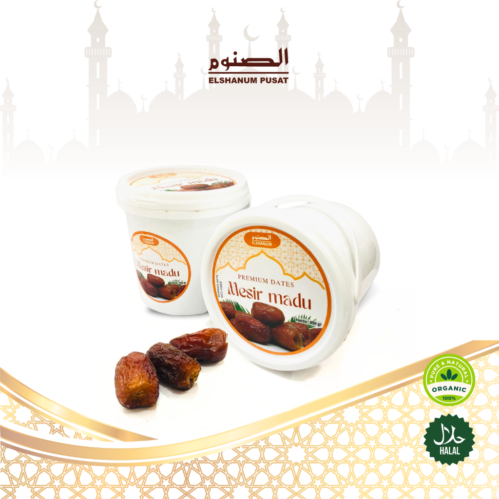 

Kurma Mesir Ember 850gr Premium / Kurma Mesir Madu / Elshanum