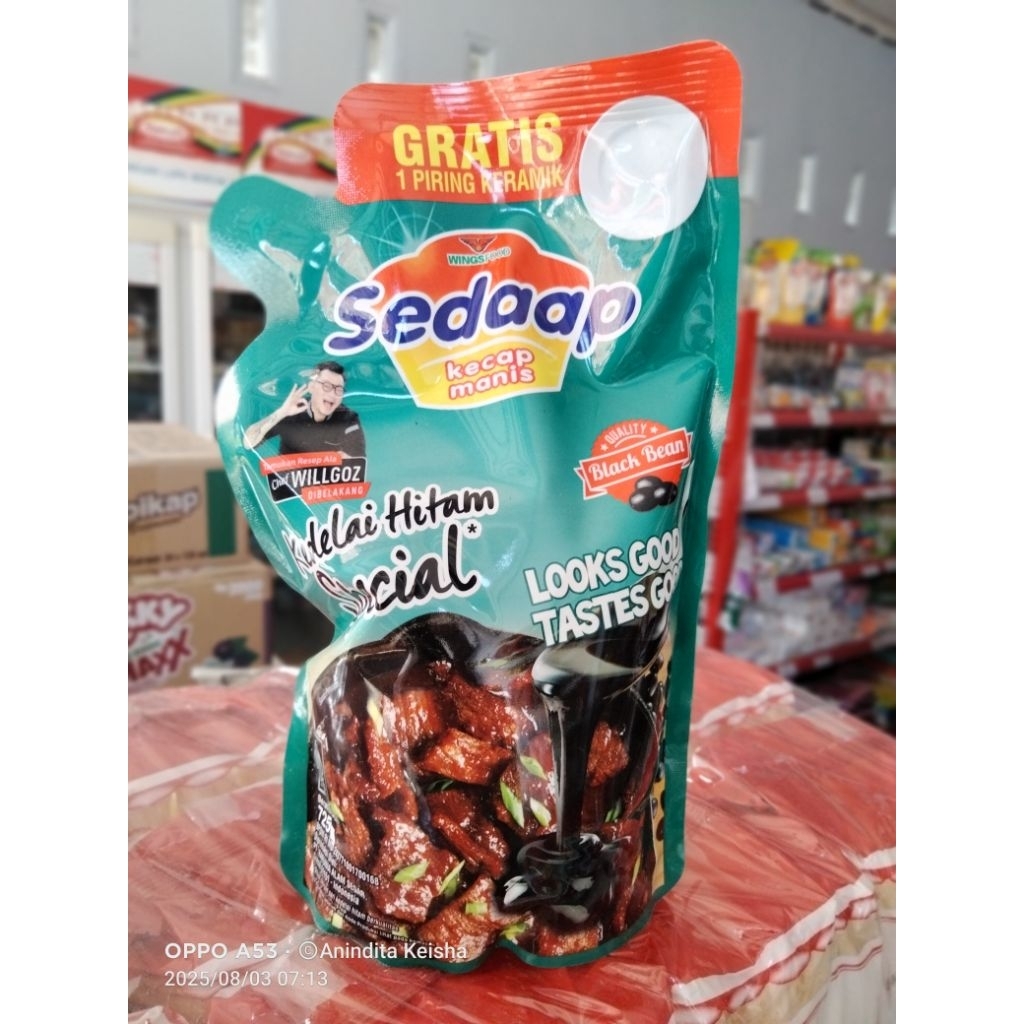 

KECAP MANIS SEDAAP 725 GRM GRATIS PIRING