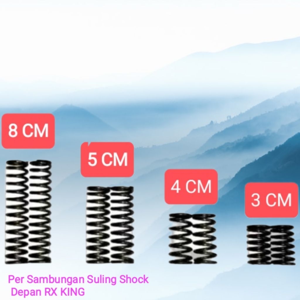 Per Suling Sambungan Shock Depan RX KING RXS RXZ