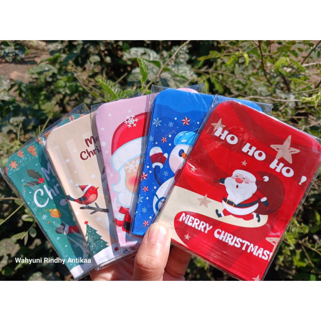 

[PILIH MOTIF] Amplop Medium Natal 1Pak Isi 10pcs