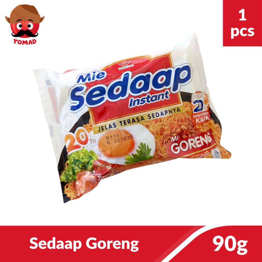 

MIE SEDAAP GORENG MI GORENG INSTAN 75GR BY WINGSFOOD