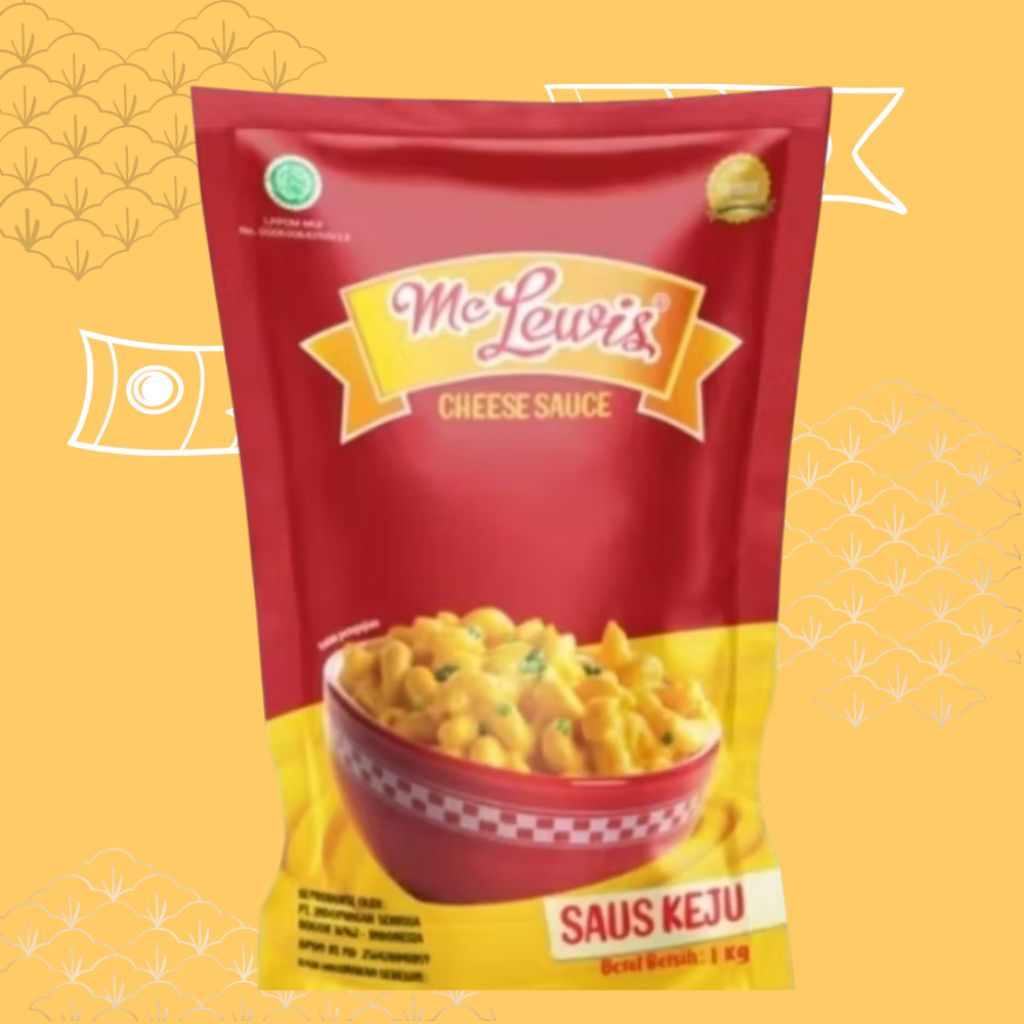

MC Lewis/ McLewis Cheese Sauce | Saus keju 1 kg