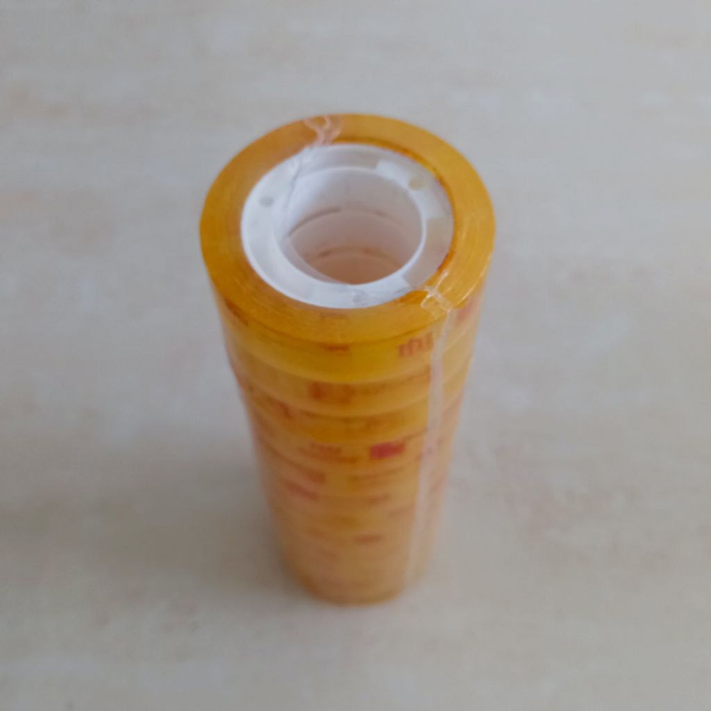 

[ PACK ISI 12 MURAH ] Selotip Isolasi Kecil Nachi Tape 1/2 Inch x 25 Yard