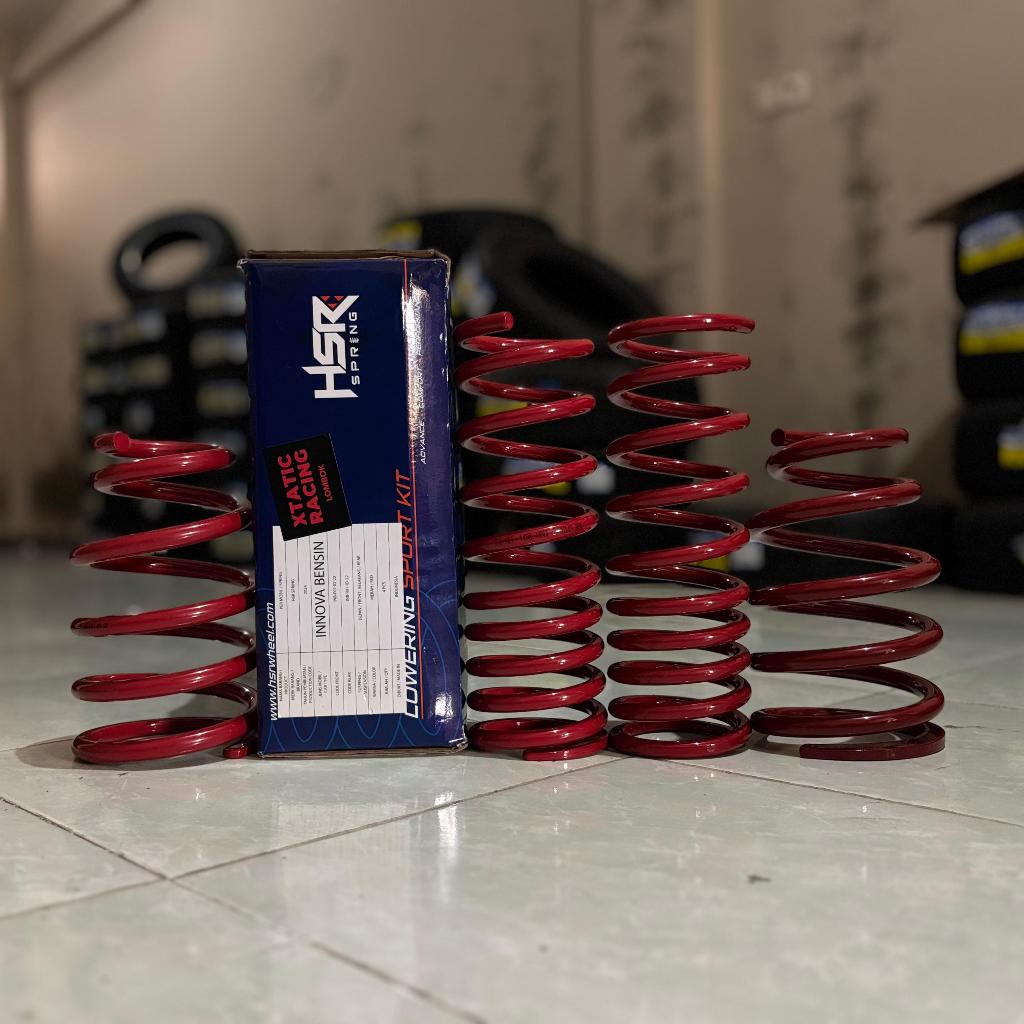 LOWERING KIT HSR RED INNOVA BENSIN dibawah 2012