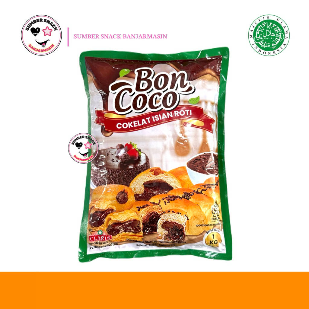

Bon Coco Cokelat Pasta Isian Roti (1kg)