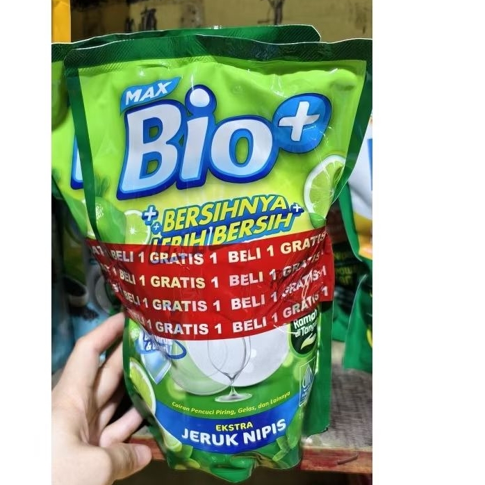

Bio+ Sabun Cuci Piring Beli Satu Gratis Satu (650ml+650ml)