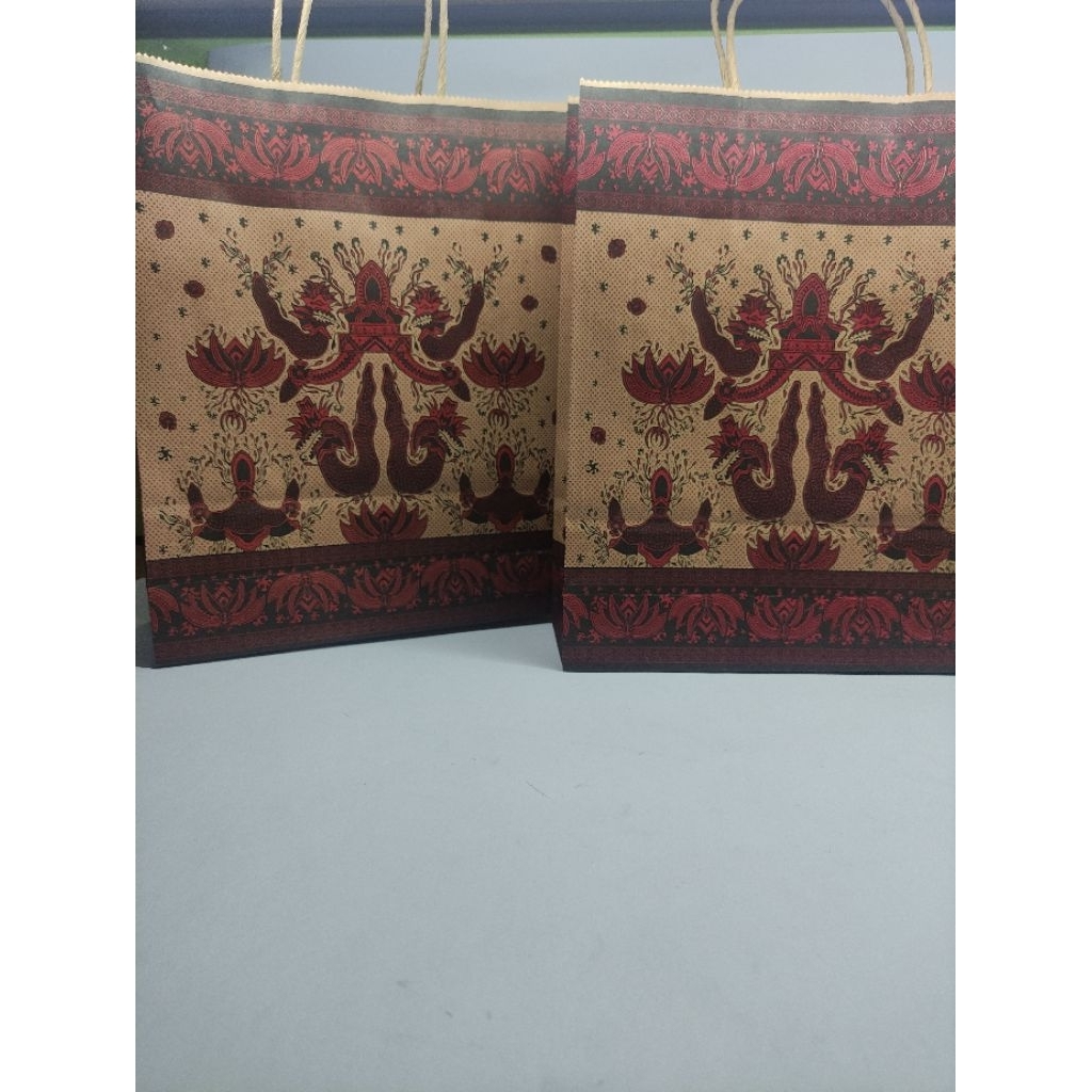 

SHOPPING BAG OKEY KRAFT B BATIK
