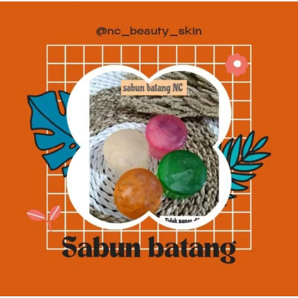 Sabun Batang NC /Sabun Whitening NC