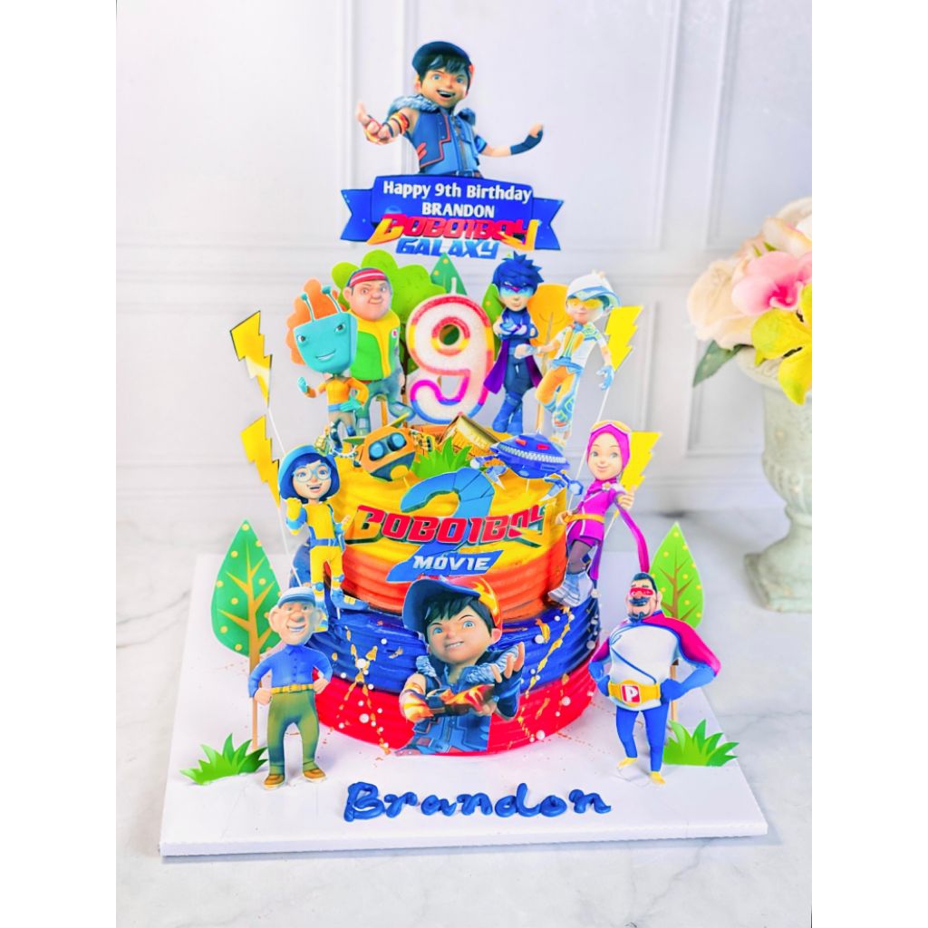

kue ulang tahun birthday Boboiboy
